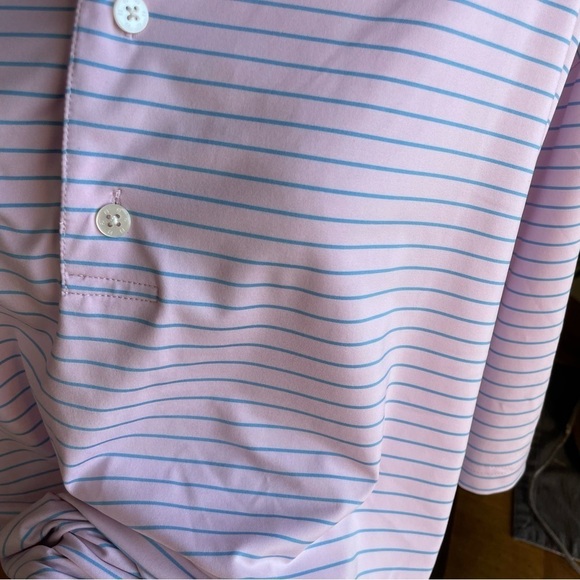 FootJoy FJ Athletic Fit Golf Polo Shirt Crest Invitational Oaktree Golf - Picture 3 of 7